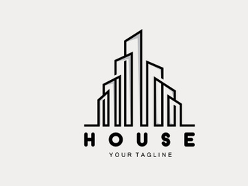 Home Design Logo, Building Logo, Property And Construction Company Icon preview picture