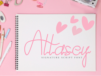 Attasey Signature Script Font