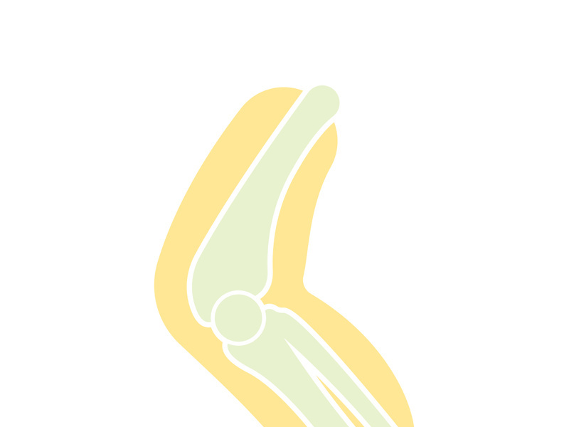 Joint bones vector logo design for orthopedic clinics and diagnostic centers