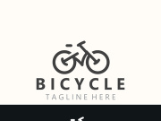 Bicycle icon template design inspiration. Bicycle store Quality symbol vector