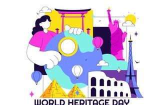 10 World Heritage Day Illustration