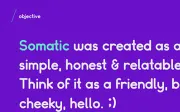 Somatic Rounded: A free font ideal for logotypes