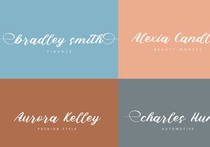 Marina - Modern Script Font