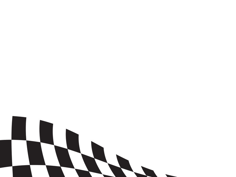 Race flag design illustration