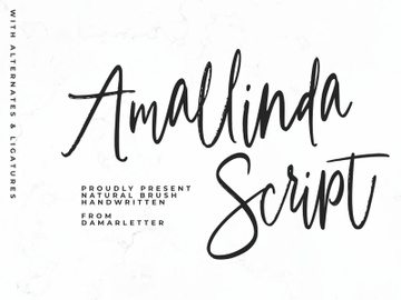Amallinda Script Handwriting preview picture