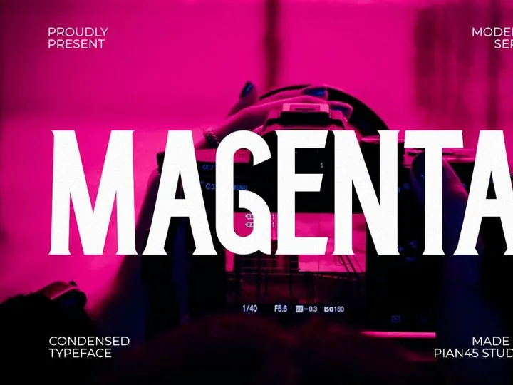 Magenta - Modern Serif Font
