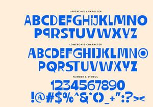Razor Block – Unique Display Font