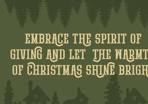Mountain Christmas - Modern Slab Serif