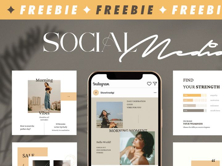 Morning Vibes Social Media Kit