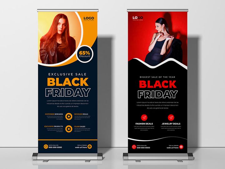 Black Friday Sale Roll Up Banner Ver-1
