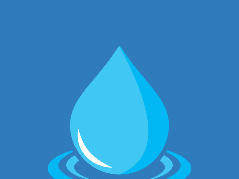 Background water drop logo icon vector illustration