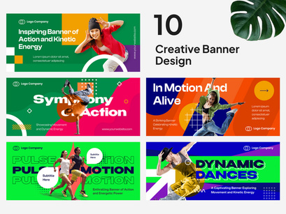 Creative Banner Design Template Vol. 2