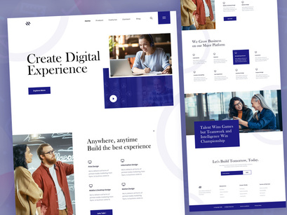 Digital Marketing Agency Landing Page