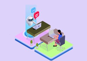 Isometric 2d modern marketing Illustration