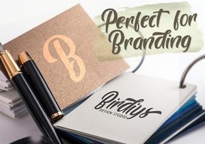 Brogads - Bold Script Retro Font