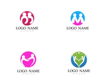 Adoption children community and family care logo