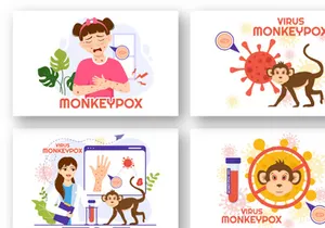 12 Monkeypox Outbreak Illustration