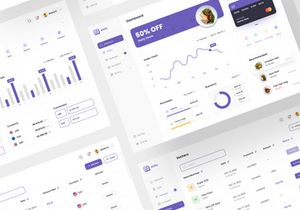Eatly - Food Deilvery Dashboard UI KIT