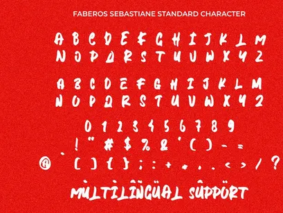Faberos Sebastian - Font Duo Handwritten and Script Font