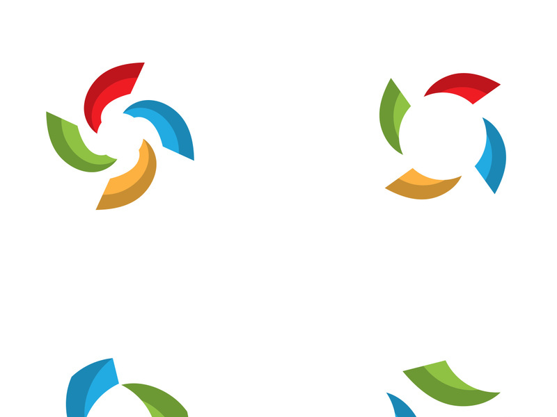 Arrow vector illustration icon Logo Template design