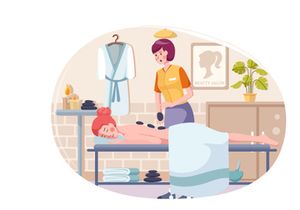 M202_Massage Service Illustrations