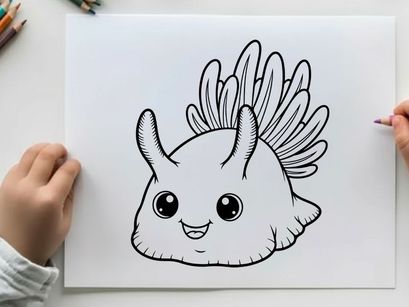 Cute smiling unicorn head mascot vector illustration