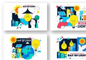 10 International Day Of Light Illustration