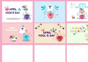 23 Happy April Fools' Day Illustration