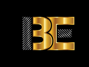 Initial Letter B E Logo Design Vector. Graphic Alphabet Symbol For Corporate Business Identity preview picture