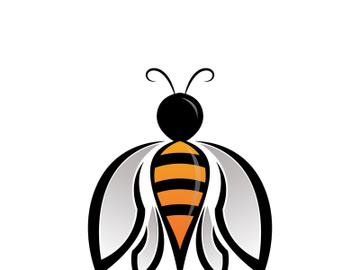 Bee Logo Template vector icon illustration design preview picture