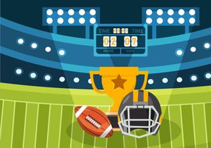 11 American Football Vector Illustration