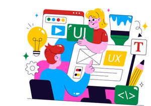 10 Ui Ux Design Vector Illustration