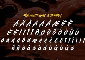 Mortal Wave - Dry Brush Font