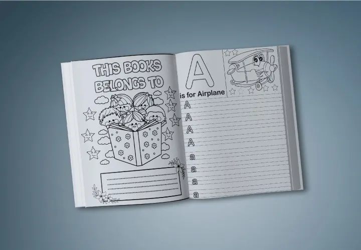Alphabet Tracing Book For Kids