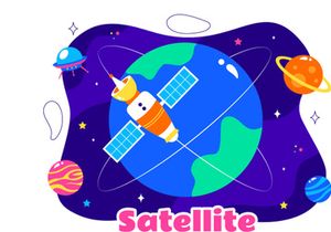 10 Satellite Internet Technology Illustration