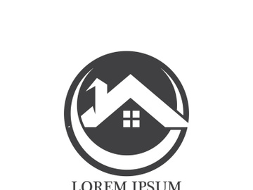 Real Estate home building , Property and Construction Logo design preview picture