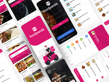 Food Delivery App 16 Screens preview picture