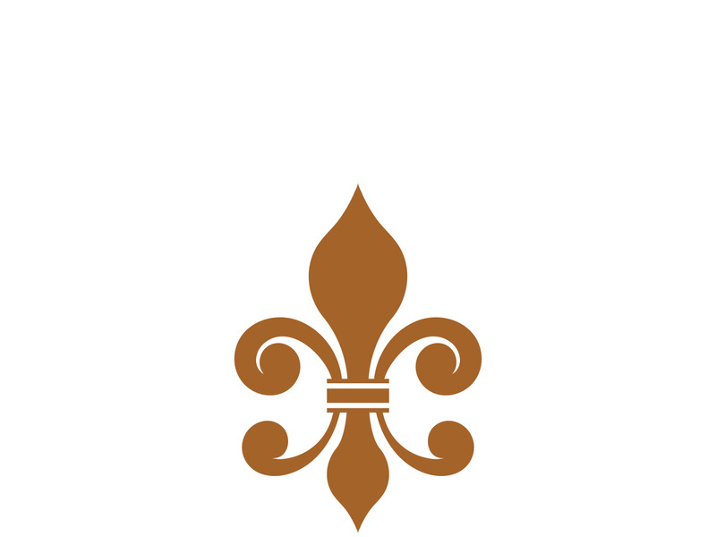 Fleur de lis vector icon