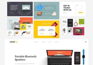 Landing: Free UI kit