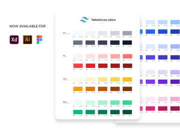 Tailwind css colors preview picture