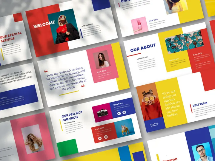 Chevron Powerpoint Template
