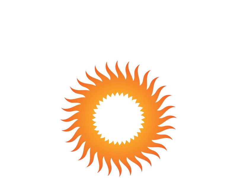 Sun Vector illustration Icon