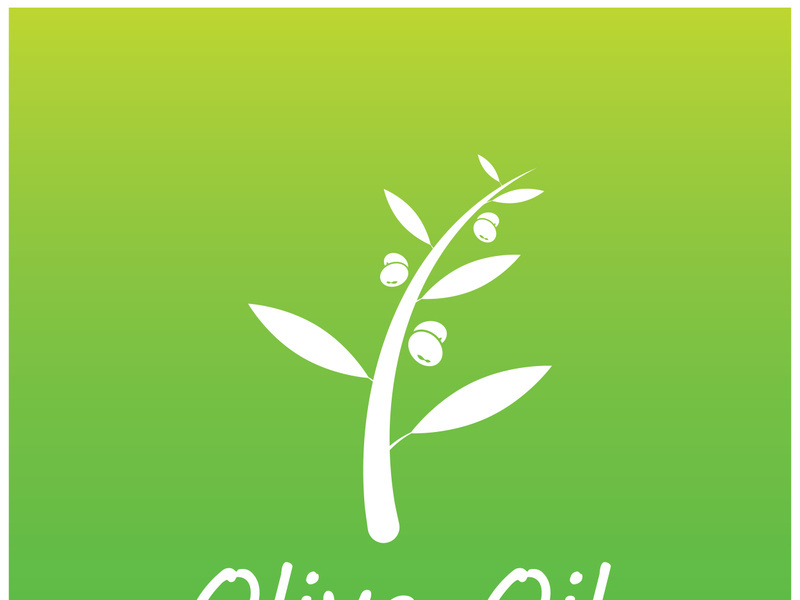 Olive fruit logo design.