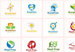 40 Meal Prep Logo Bundle