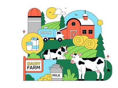 10 Daily Farm Illustration