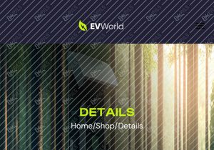 EV World- EV Company Website UI Kit