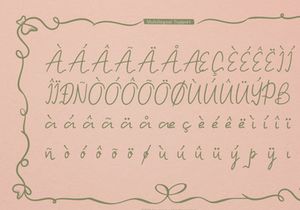 Sinatra Draw | Handwritten Font
