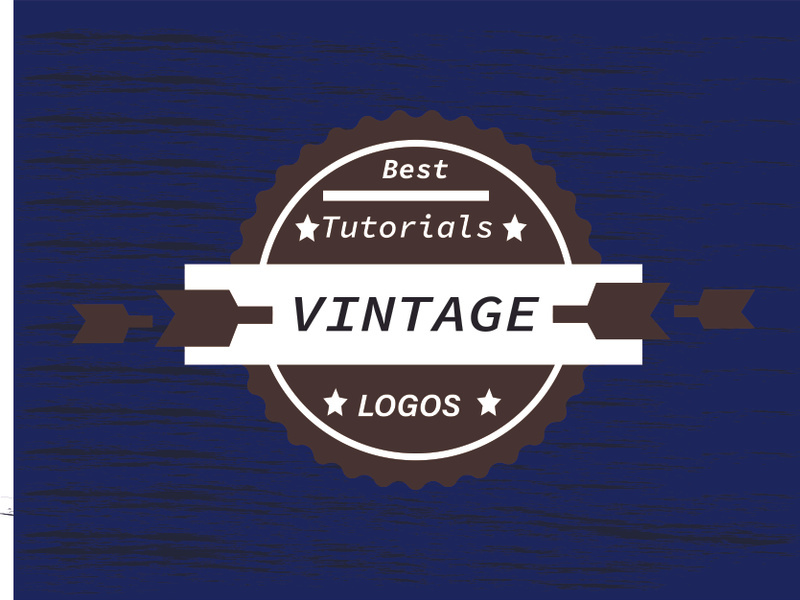 Vintage Badge Logo in Adobe Illustrator