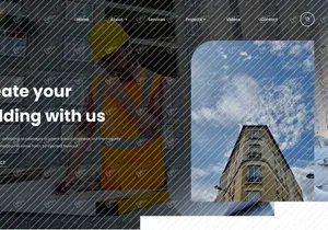 Constructing buildings Company UI KIT