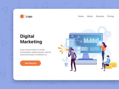 [Part 7] Website illustrations set
